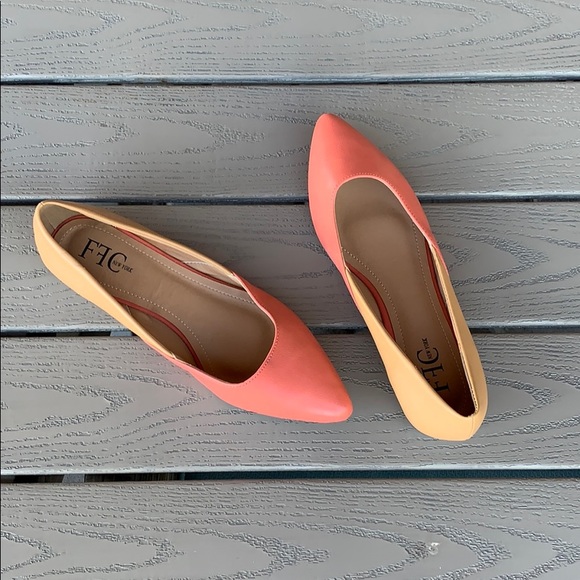 FFC New York Shoes - {FFC New York}Brooke Sz 8 Two Tone Flats